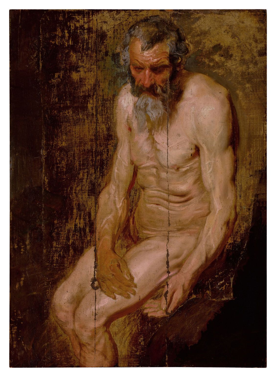 Anthony Van Dyck, A Study for Saint Jerome. Courtesy of Sotheby's