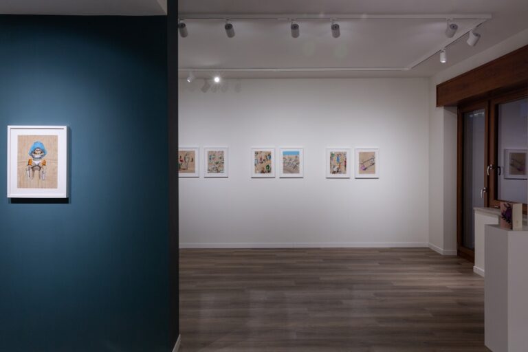 Una veduta della mostra “Le Tenere Distanze” di Cristina Gardumi. Ceravento, 2021