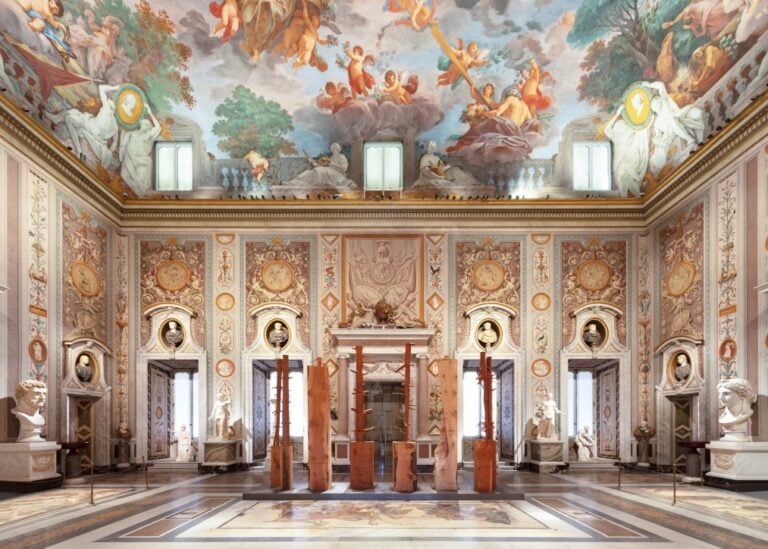 Giuseppe Penone. Gesti universali, Installation view 1, Salone Mariano Rossi, Galleria Borghese, Roma ph. S. Pellion © Galleria Borghese