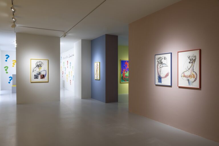 Simon Fujiwara, Who is Who Dimensional, installation view at Giò Marconi gallery, Milano, 2023