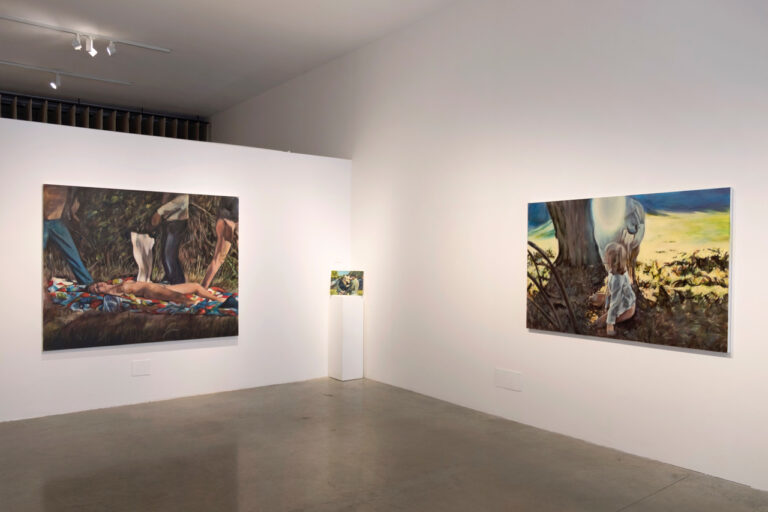 Iva Lulashi, Where I end and you begin, 2023, Installation view at Prometeo Gallery Ida Pisani, Milano. Courtesy the artist and Prometeo Gallery Ida Pisani, Milano Lucca. Photo Erjola Zhuka