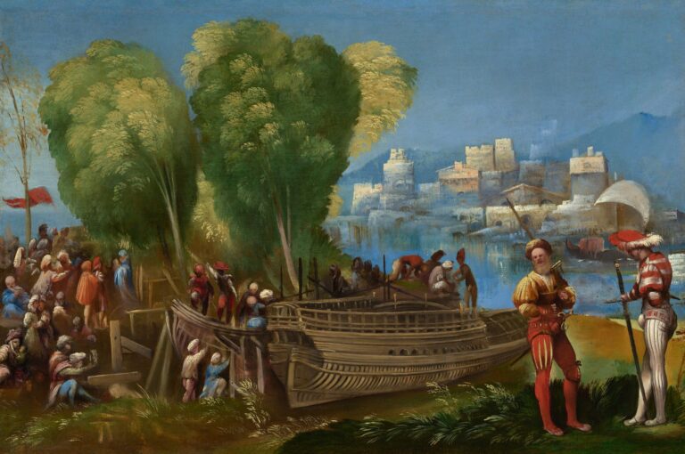 Dosso Dossi, Aeneas and Achates on the Libyan coast, 1520 c.