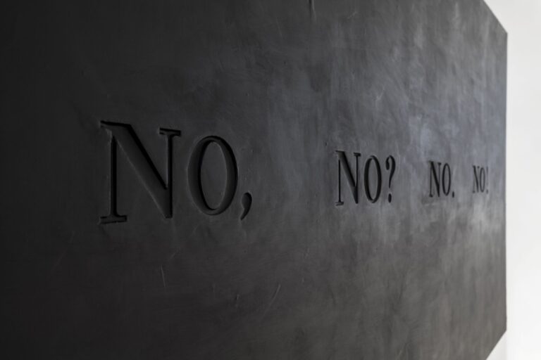 H.H. Lim, NO, NO? NO. NO!, installation view at Gaggenau DesignElementi, Milano, 2023. Credits Francesca Piovesan