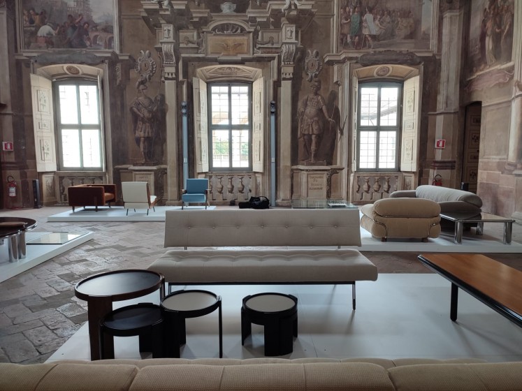 Gianfranco Frattini a Palazzo Arese Borromeo © Touring Club