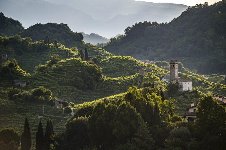 Le colline del Conegliano Valdobbiadene Prosecco Docg, photo Arcangelo Piai