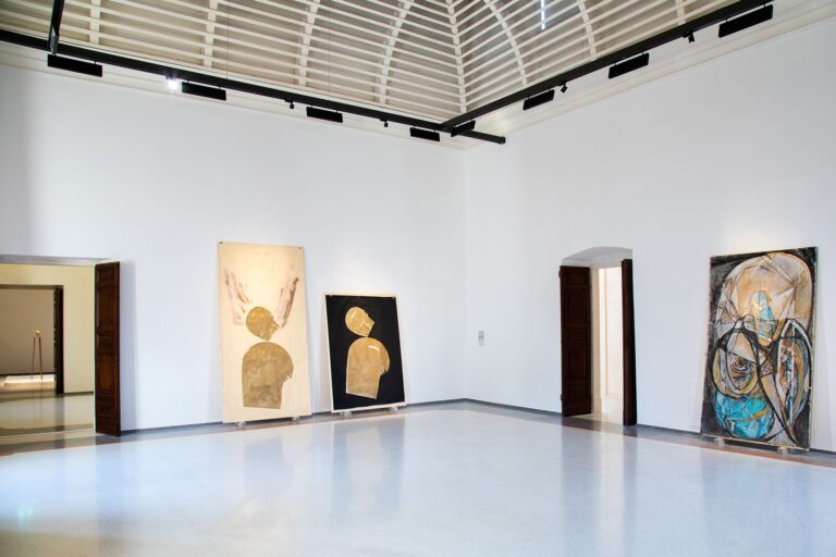 Marisa Merz, Shilpa Gupta, exhibition view at MAXXI L'Aquila. Foto Claudio Cerasoli, courtesy Fondazione MAXXI