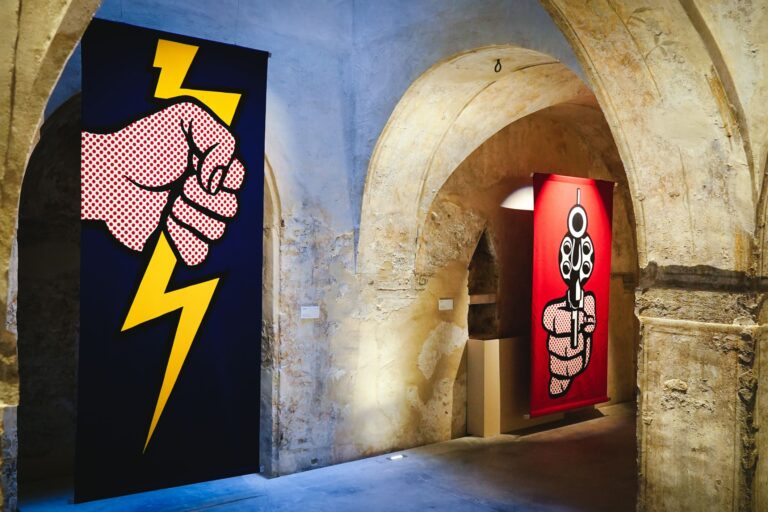 Roy Lichtenstein. Variazioni Pop, installation view at Palazzo Tarasconi, Parma 2023. Photo LaltroSCATTO