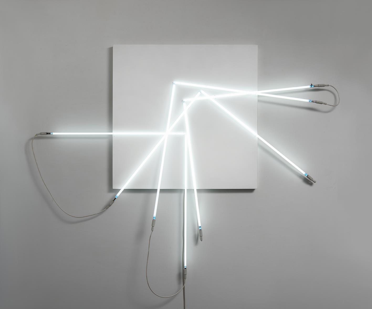 François Morellet, 4 A 4 N. 9, 2007. Courtesy Blindarte