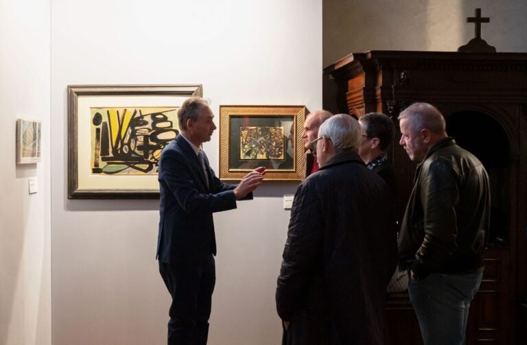 Pourquoi l'art?, installation view at Basilica di San Celso, Milano, 2023