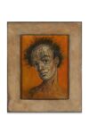 Stanislao Lepri, L'homme au visage craquelé, 1953. Courtesy Galleria Tommaso Calabro