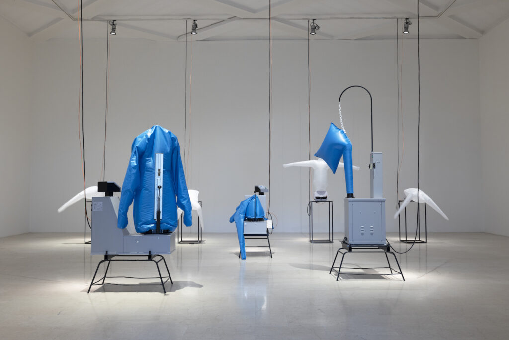 Anna Franceschini, All Those Stuffed Shirts, installation view at Triennale Milano, 2023. Photo Andrea Rossetti