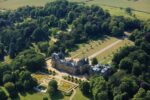 Aerial, Photo: Waddesdon Image. A Rothschild House & Gardens