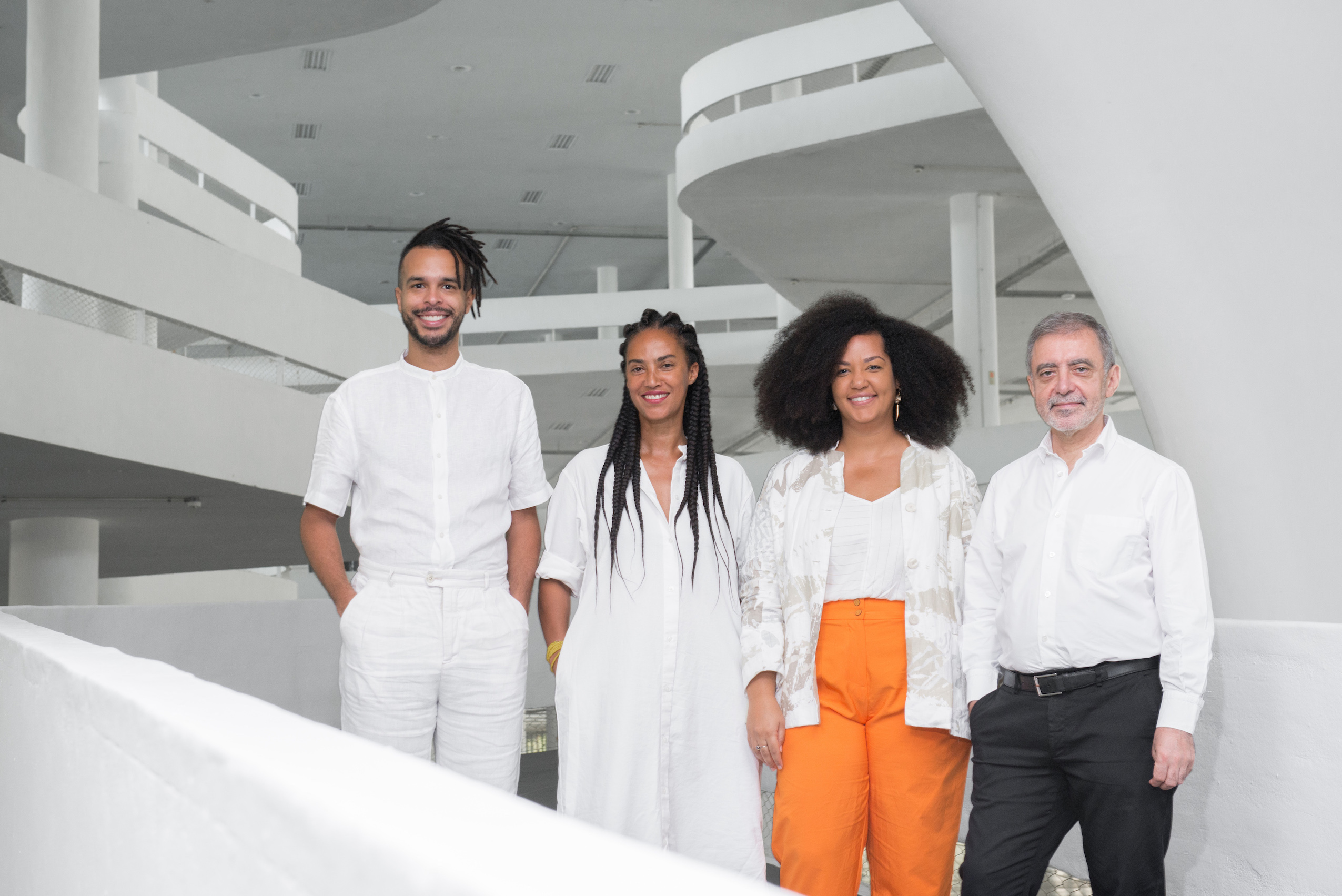 Curators portrait, Credit: Levi Fanan, Fundacao Bienal