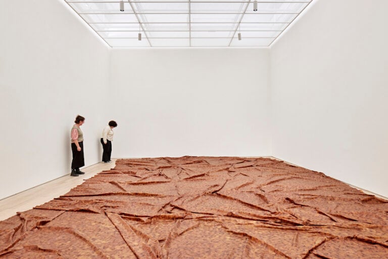 Doris Salcedo, installation view at Fondation Beyeler, Basel, 2023 © Doris Salcedo. Photo Mark Niedermann