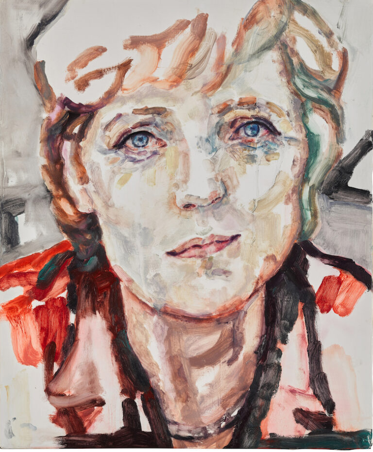 Elizabeth Peyton, Angela. Courtesy: Sotheby's