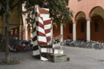 Flavio Favelli. Pulpito e altre figure, Piazza Roberto Raviola, Bologna. Ph. Martina Platone