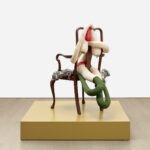 Sarah Lucas, SOMEONE DROPPED A BOMB ON ME. Courtesy: Phillips