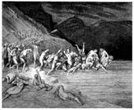 Gustave Doré, illustrazione dell'Inferno di Dante Alighieri con Caronte