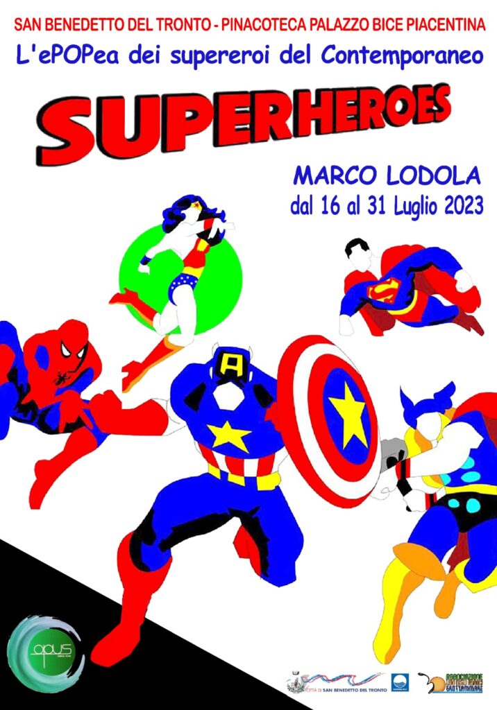 Marco Lodola – Superheroes