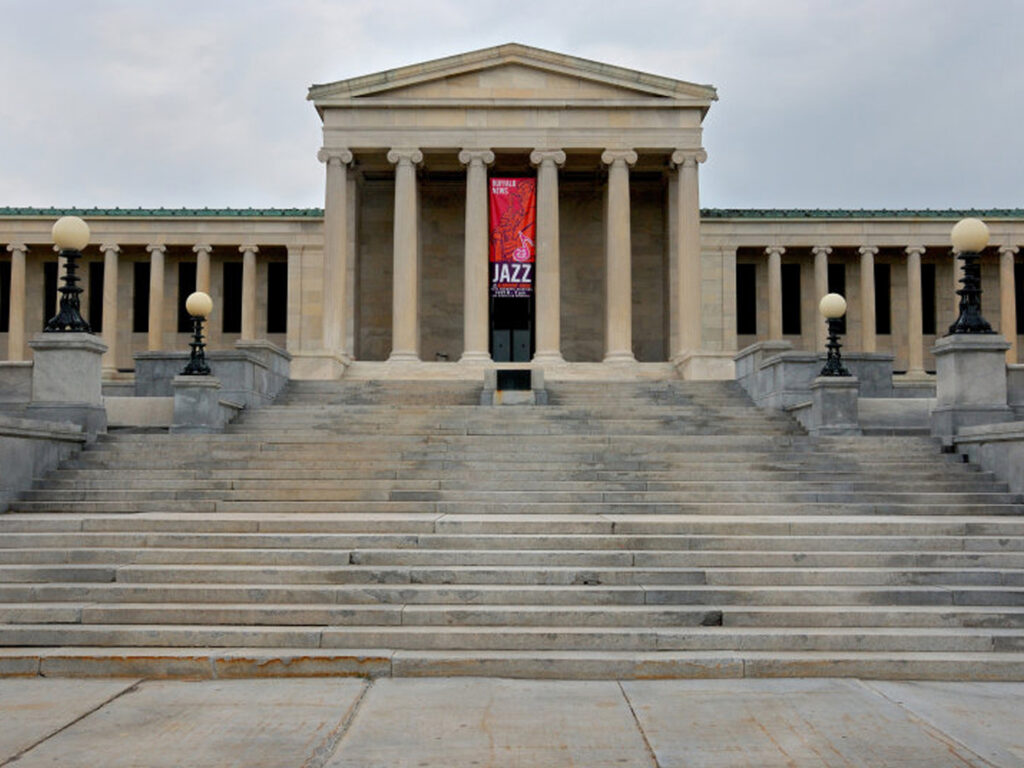 L'edificio più antico della Albright-Knox Art Gallery