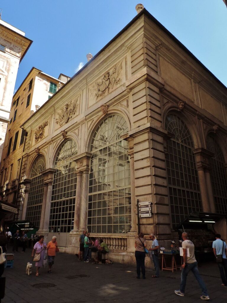 Loggia dei Mercanti di Genova. Photo BasilicoIrish