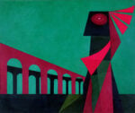 Lucio Saffaro, Basilkades (opus XXXV), 1957, olio su tela, Fondazione Lucio Saffaro, Bologna