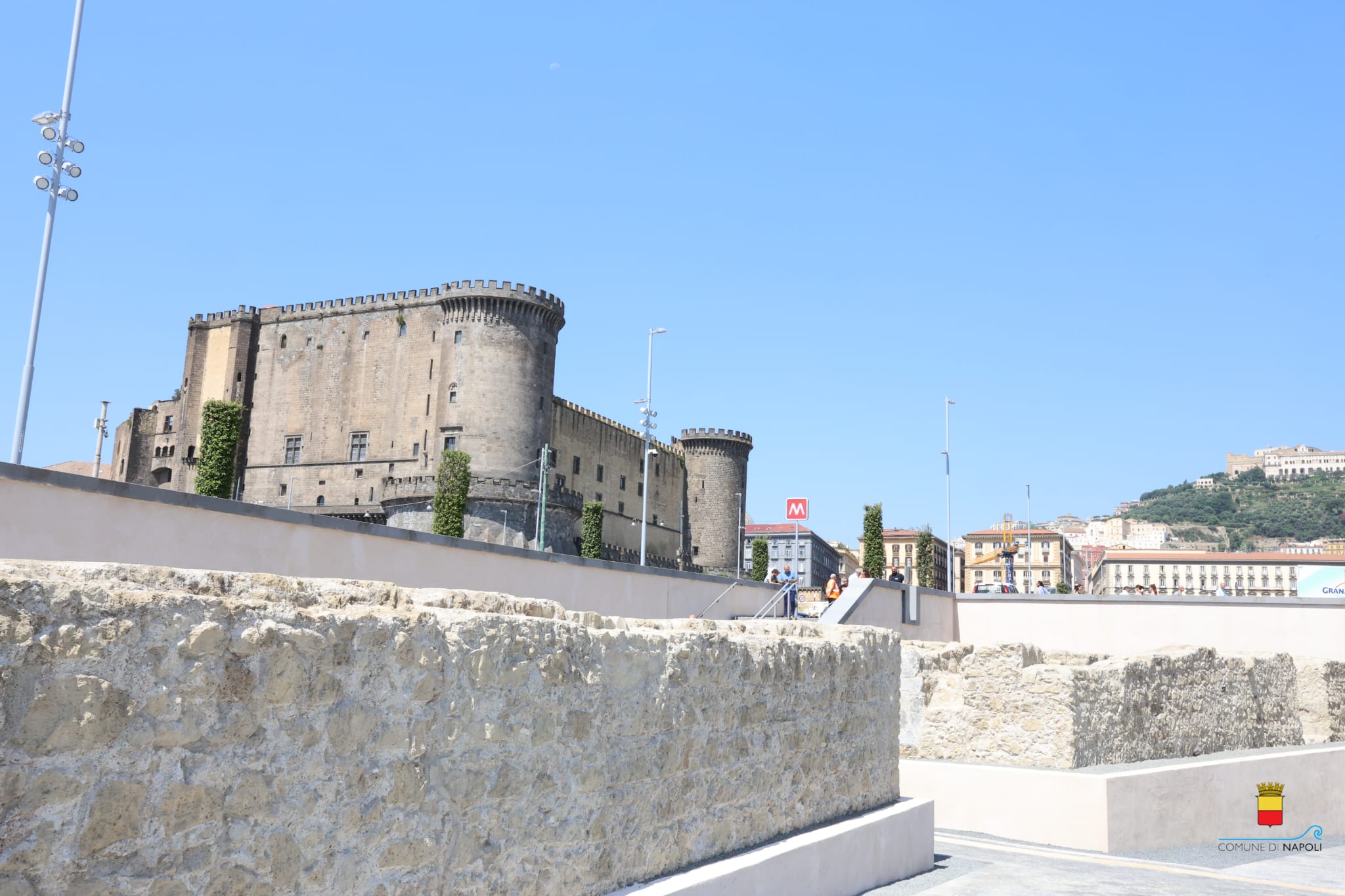 Apre A Napoli Il Sottopasso Della Stazione Piazza Municipio