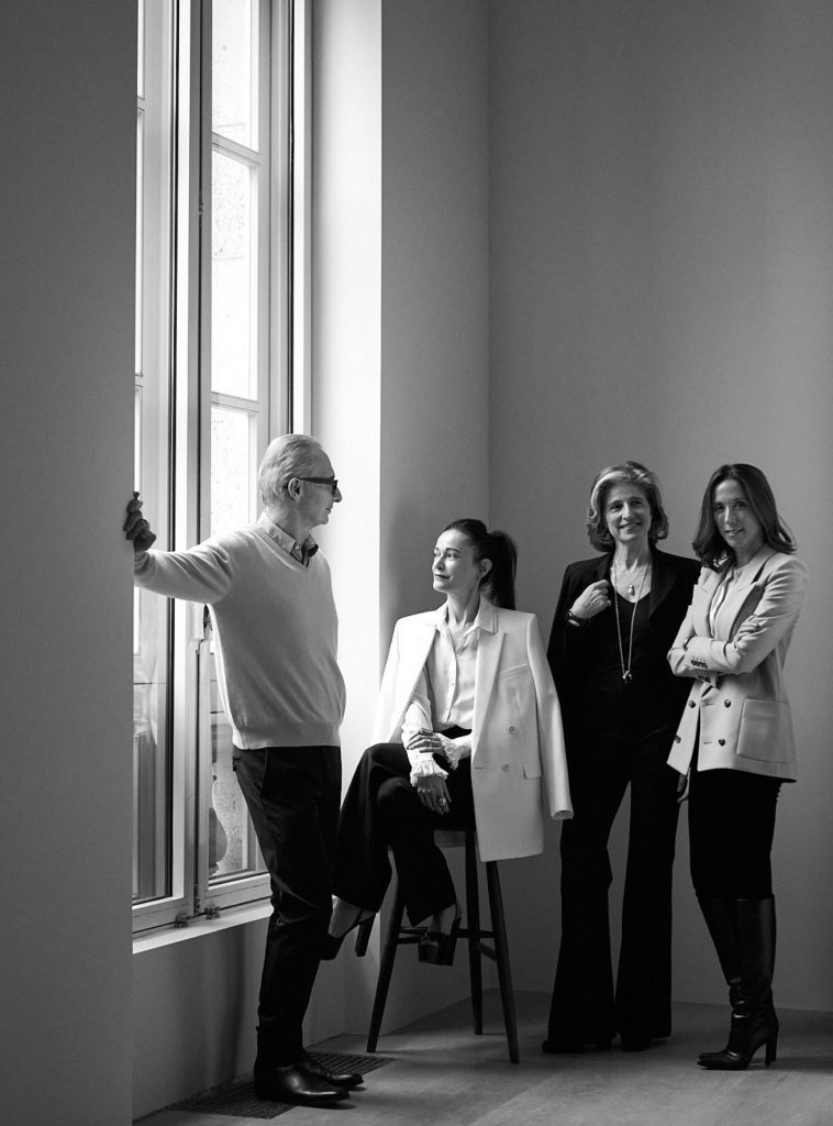 Brett Gorvy, Jeane Greenberg Rohatyn, Dominique Lévy, Amalia Dayan. Photo Alexei Hay. Courtesy LGDR