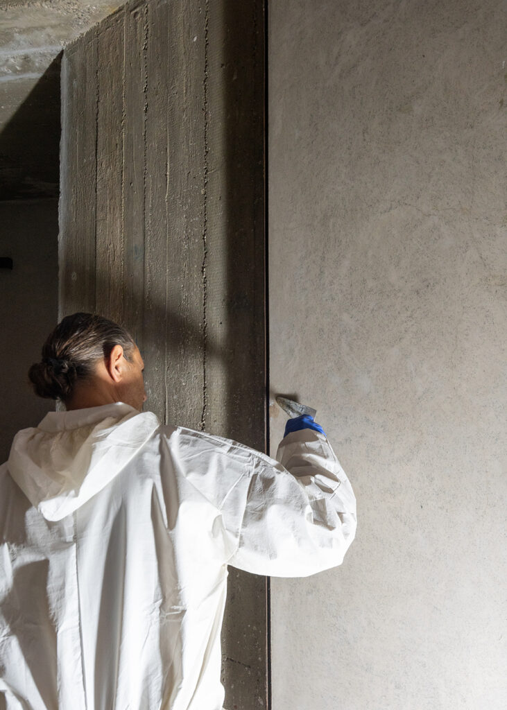 Cantiere della Palazzina Masieri. Photo Fabio Purgino