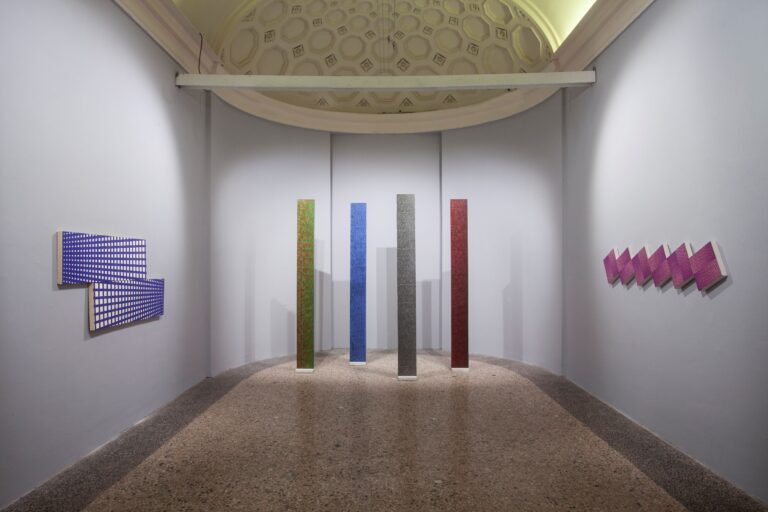 Mario Nigro. Opere 1947-1992, installation view at Palazzo Reale, Milano, 2023. Photo Bruno Bani, Milano © Archivio Mario Nigro, Milano