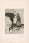 Edvard Munch, Harpy, 1894. Drypoint. Photo © Munchmuseet