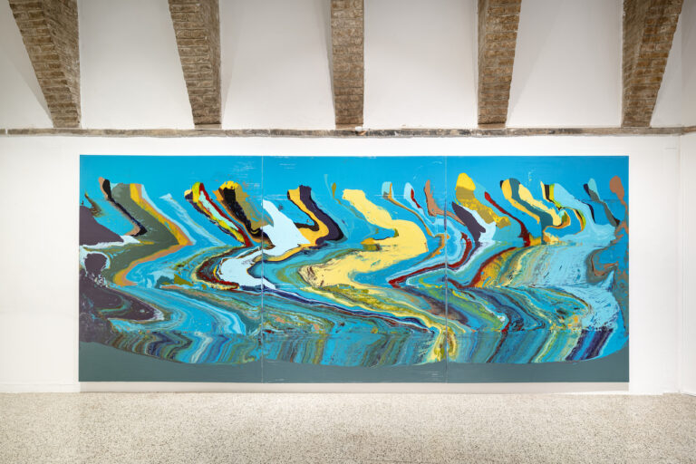 José Yaque, Eruzione, installation view at Galleria Continua, San Gimignano, 2023. Courtesy of the artist and GALLERIA CONTINUA. Photo Ela Bialkowska, OKNO Studio