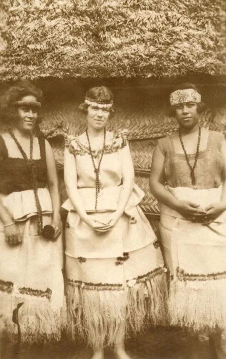 Margaret Mead e le donne delle isole Samoa, 1926