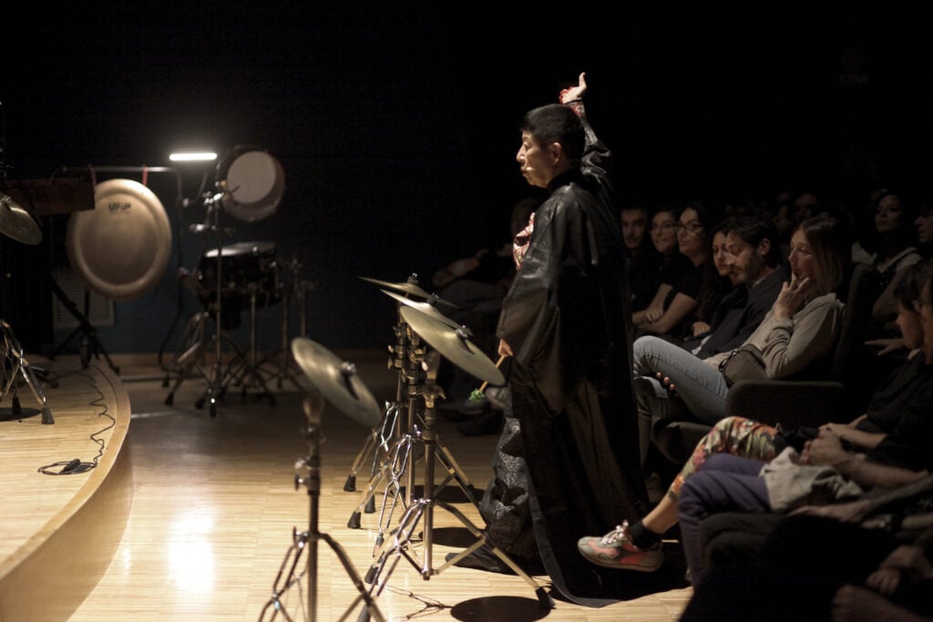 Midori Takada al Cinema Massimo di Torino. Photo Marco Bruera