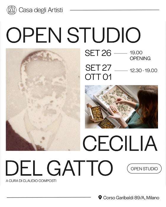 Open studio – Cecilia Del Gatto