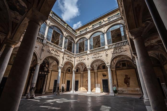 Palazzo Antonio Doria - Prefettura - Cortile - Photo: CA Alessi