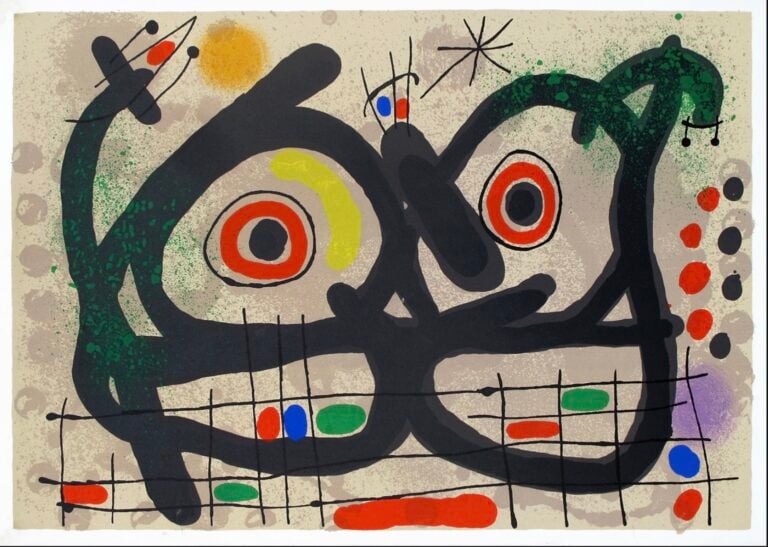 Joan Miró, Le lézard aux plumes d'or