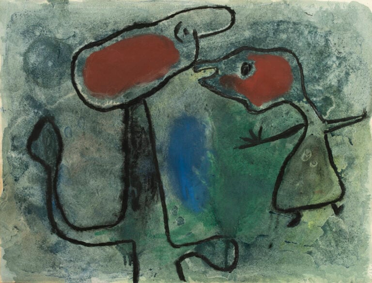 Joan Miró, Deux personnages. Gal Lelong