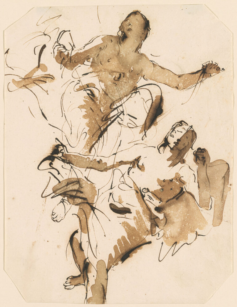 Giovanni Battista Tiepolo, Due figure femminili, courtesy The Morgan Library & Museum