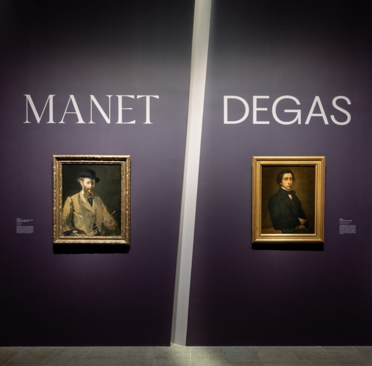 Manet - Degas, exhibition view at MET, 2023