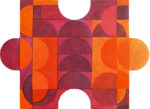 Tutti puzzle per l’arte 2003 – 2023. Segni per dissonanze armoniche. Tessera di Mara Van Wees