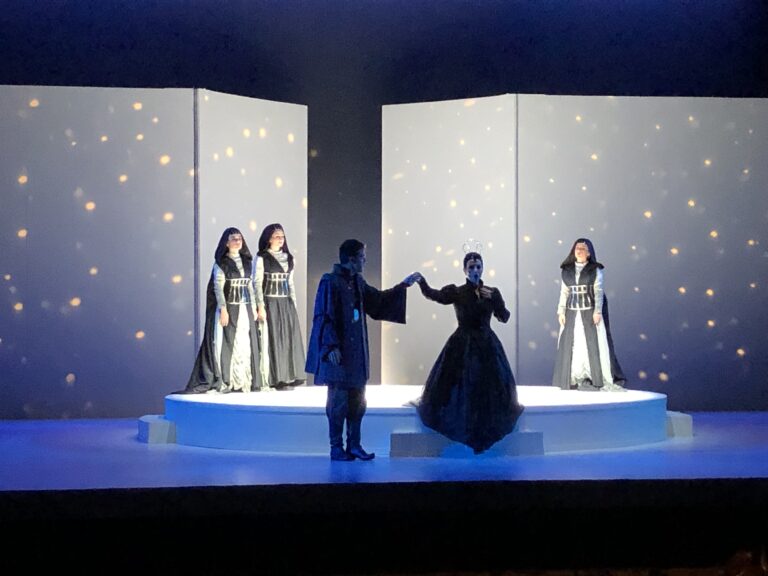 Prove di Zauberflöte al Teatro delle Muse di Ancona. Photo Beatrice Giongo