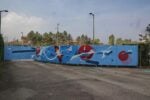 Urban Art sotto la Vela Murale di Corn79 Foto Troisi Urban art al Palavela di Torino: rigenerazione urbana nel tempio del ghiaccio