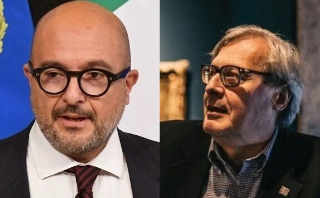 Il Ministro Sangiuliano vuole acquistare dalla Francia un disegno di Leonardo. Sgarbi dice che è falso