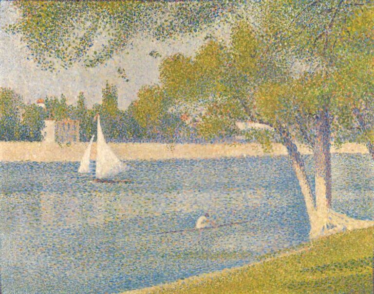 Georges Seurat, La Senna alla Grande Jatte, 1888. Royal Museums of Fine Arts, Brussels