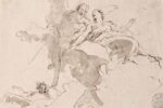 Giambattista Tiepolo gruppo allegorico, recto Inv. 2001 Trieste Museo Sartorio