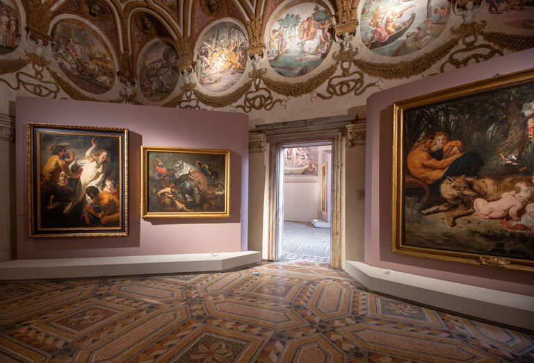 Veduta della mostra Rubens a Palazzo Te, Mantova, 2023, ph. Gian Maria Pontiroli © Fondazione Palazzo Te