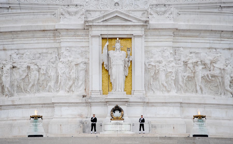 La Dea Roma e l’Altare della Patria