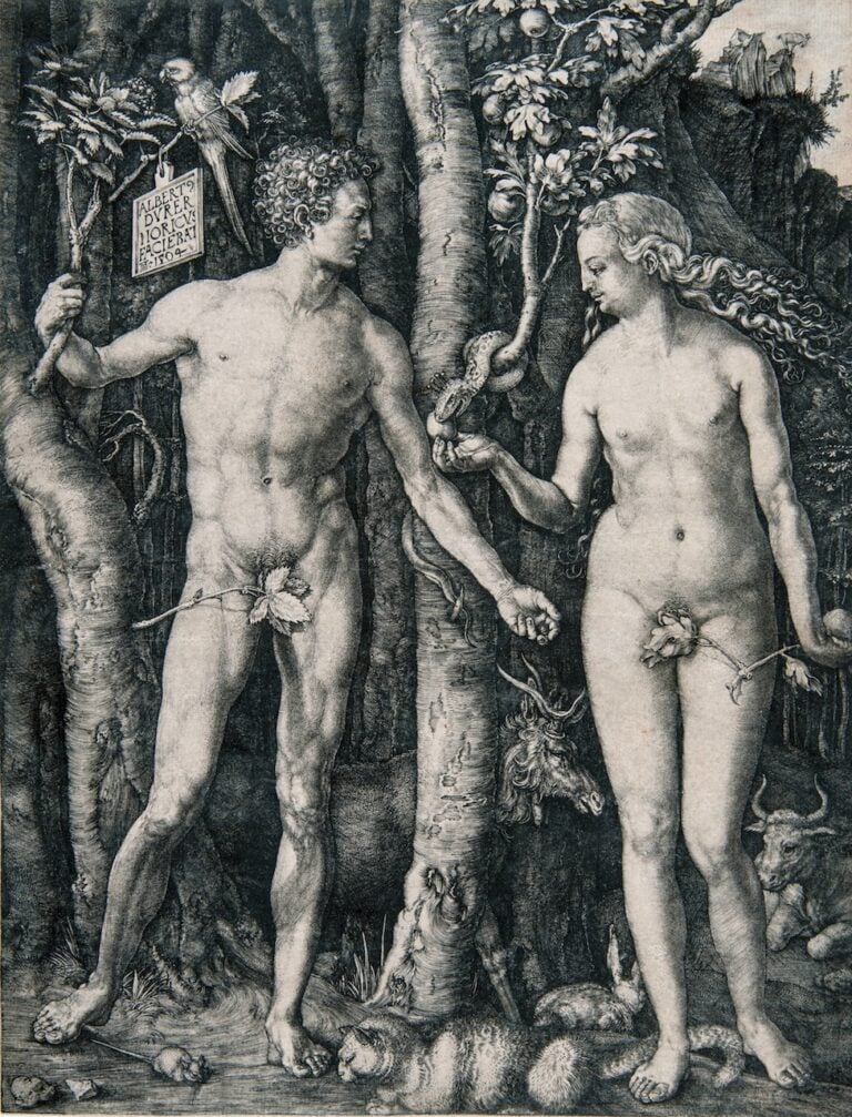 Albrecht Dürer, Adamo ed Eva, 1504, Fondazione Magnani Rocca