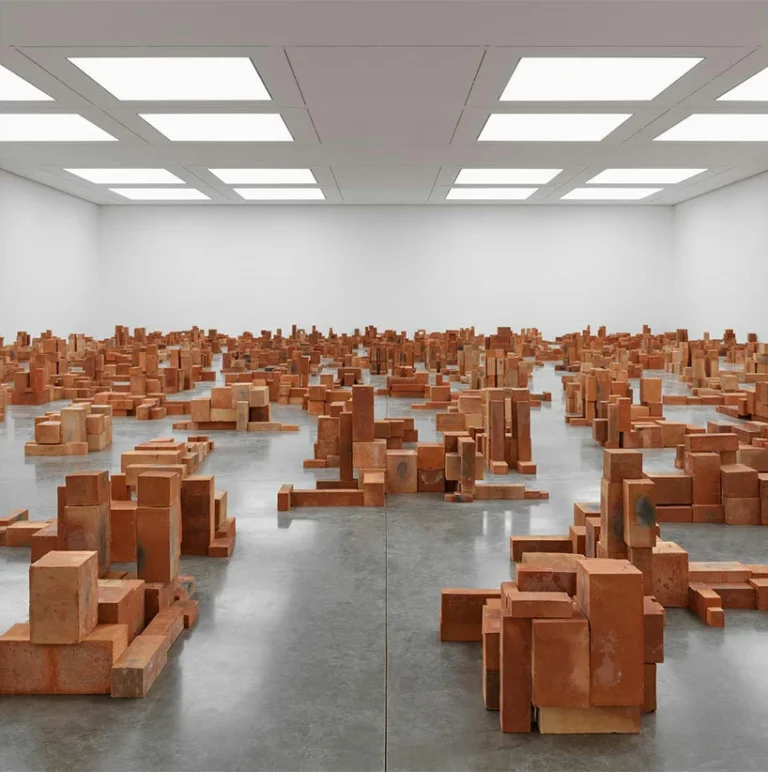 Antony Gormley, Body Politic, exhibition view at White Cube Gallery, Londra, 2023